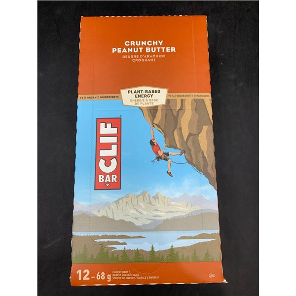 Cliff Crunchy Peanut Butter Protein Bars (12 x 68g)
