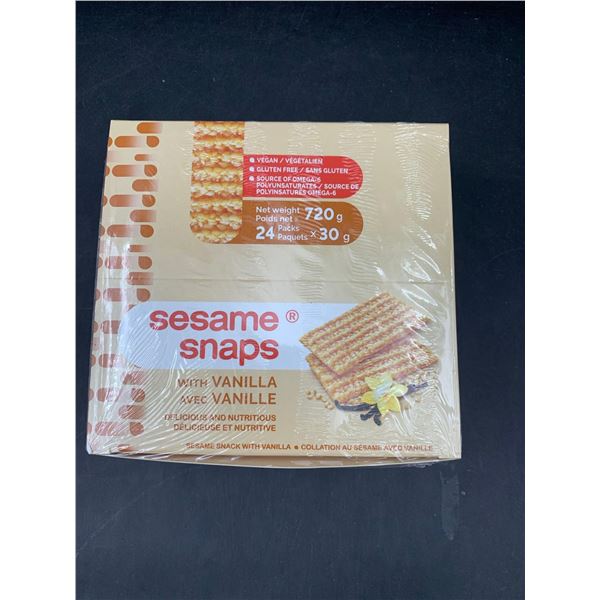 Sesame Snaps with Vanilla (24 x 30g)