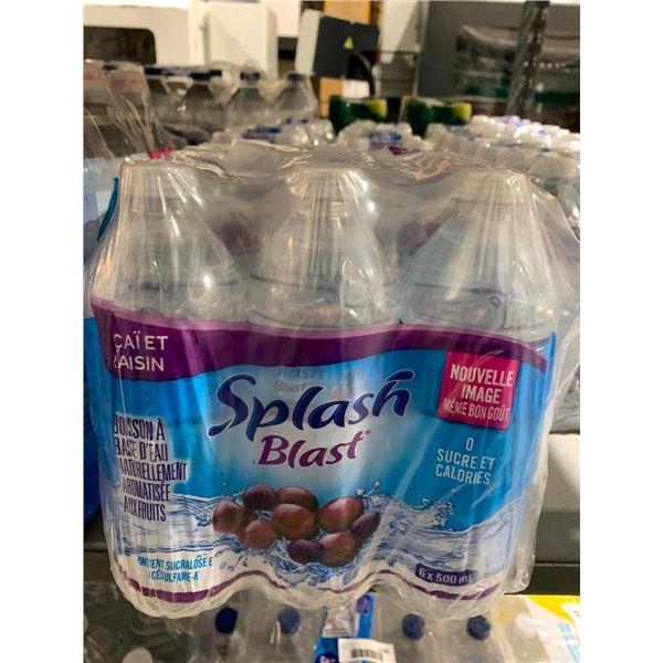 Splash Blast Water Acai Grape Flavour 12 x 500ml