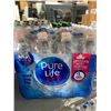 Image 1 : Pure life Natural spring water 12 x 710ml