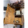 Image 4 : Early Western Wall Mount , Hand Crank Wood Box Wall Phone