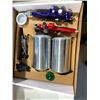Image 1 : Canadian Tool Supply Primer, Top Coat & Touch Up HVLP Spray Gun Kit Model HLVP-3K9
