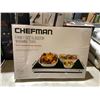 Image 1 : Chefman Family Size Glasstop Warming Tray