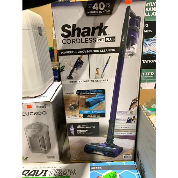 Shark Cordless Pet Plus Upright Stick Vacuum