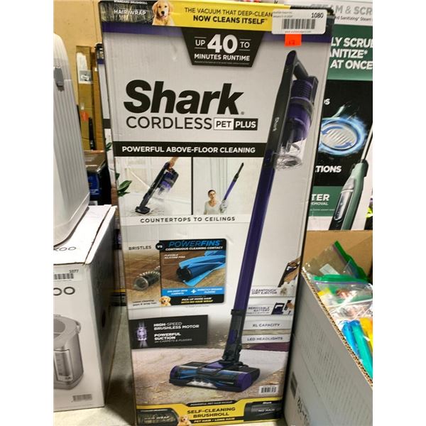 Shark Cordless Pet Plus Upright Stick Vacuum
