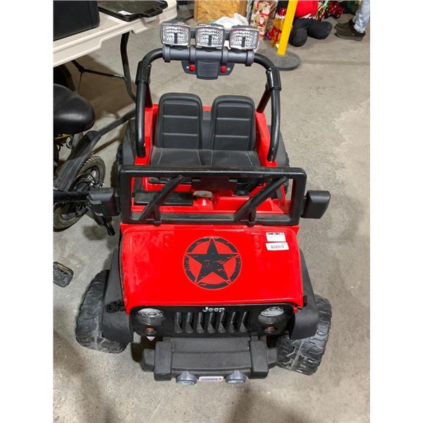 Power Wheels Jeep Wrangler 12V