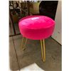 Image 1 : Hot Pink Vanity / Foot Stool
