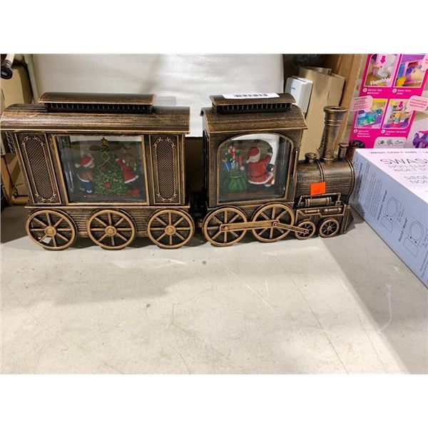 Christmas Train Battery Operated 2 Pc