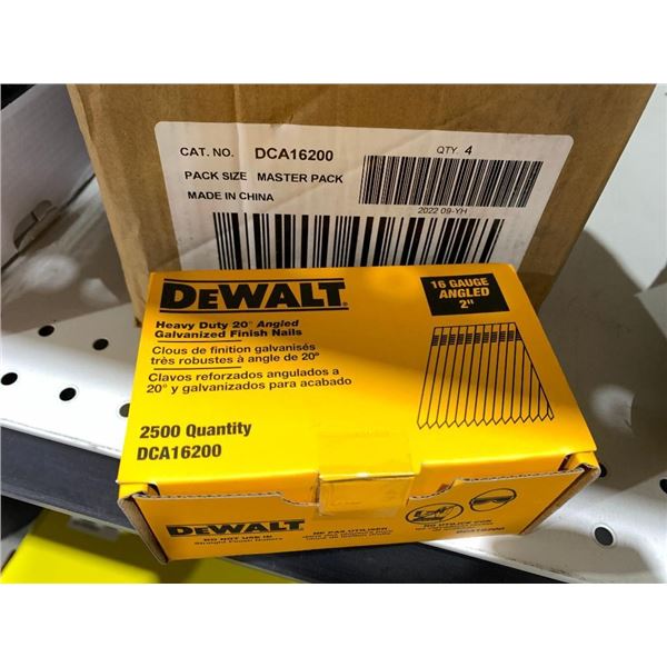 Dewalt heavy duty 16 gauge finish nails