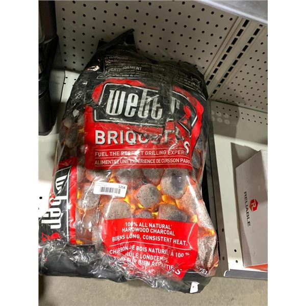 Weber charcoal briquetes