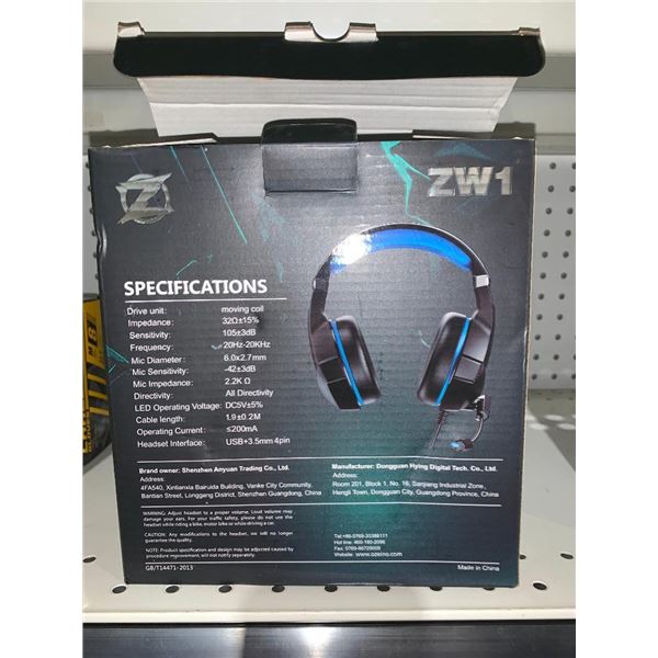 Ozeino gaming headset