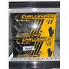 Image 1 : Challenger black nitrile gloves 50x2