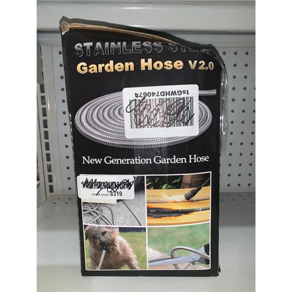 New generation stainless steel garden hose 100ft
