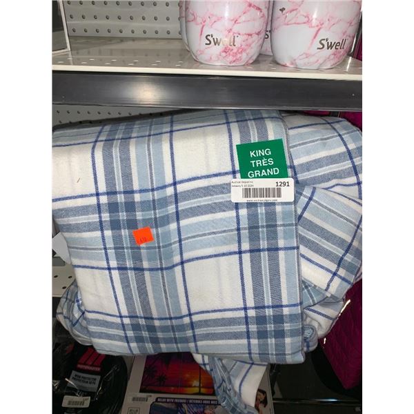 Soft Flannel From Portugal King Size Sheet Set