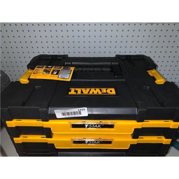 DeWalt TStak Storage Stackable