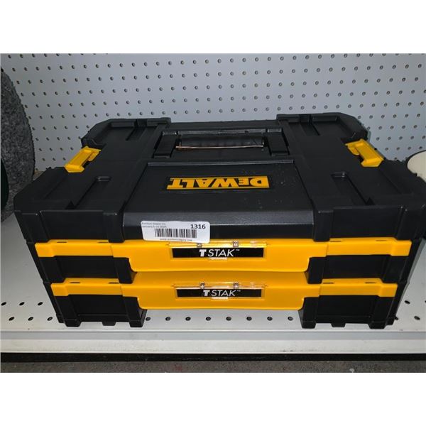 DeWalt TStak Storage Stackable