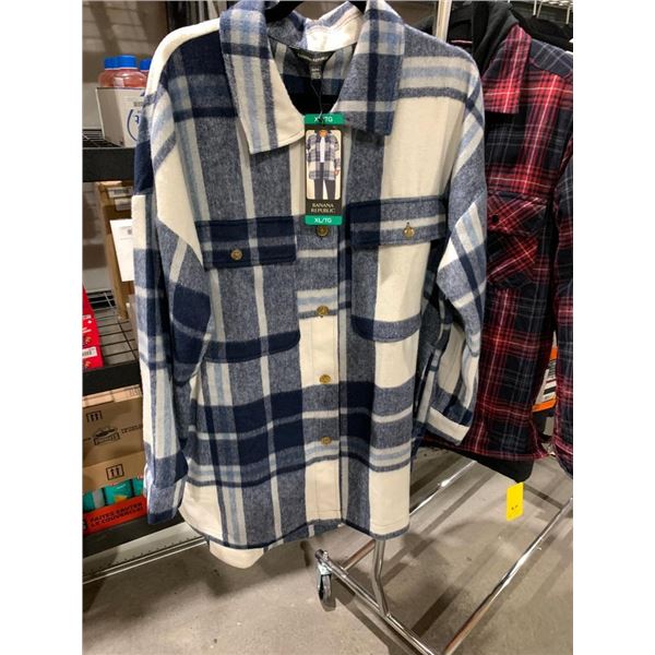 Banana Republic Ladies Size XL Shirt Jacket