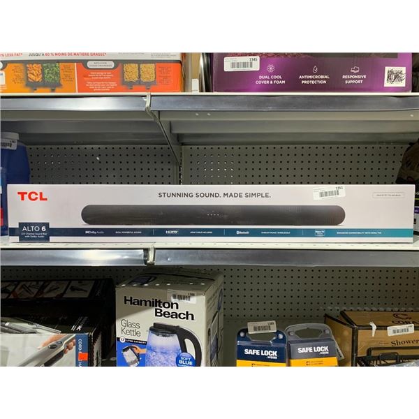 TCL Alto 6 2.0 Channel Sound Bar w/ Dolby Audio