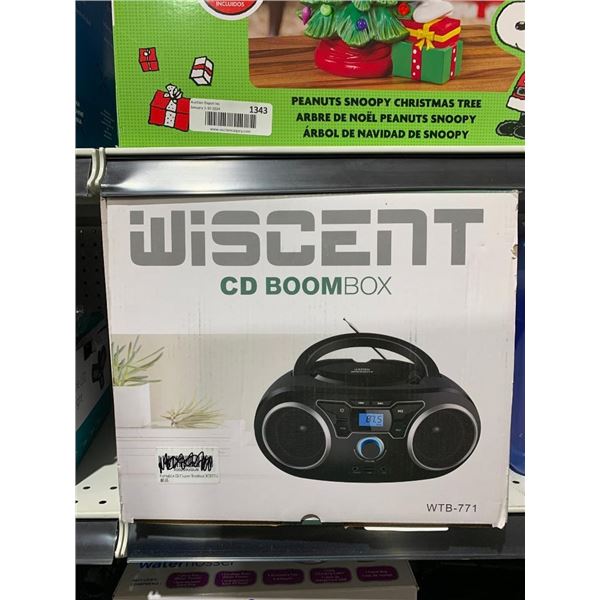 Wiscent CD Boom Box