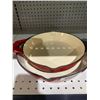 Image 2 : Tramontina Enameled Cast Iron Skillets lot of 2