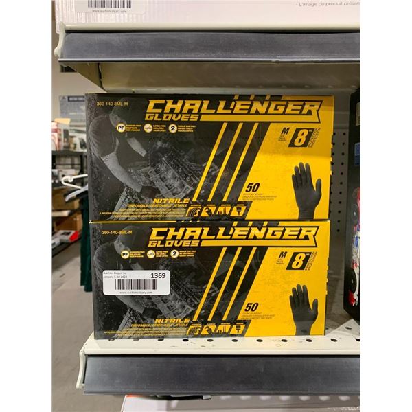 Challenger Nitrele Gloves 50 x 2