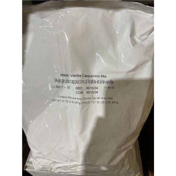 Maple Vanilla Cappuccino mix - 6 x 2lb Bags