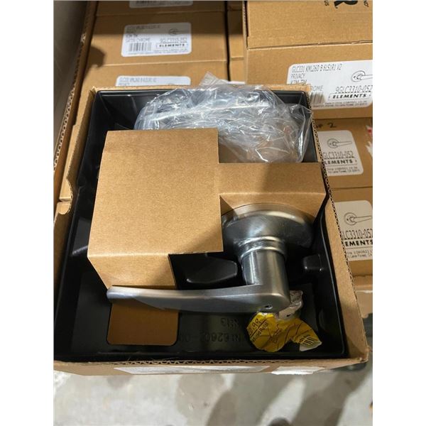 Satin Chrome Privacy Handles - Lot of 2