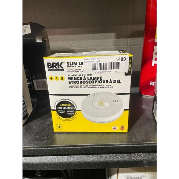 BRK Slim LED Strobe Smoke Detector