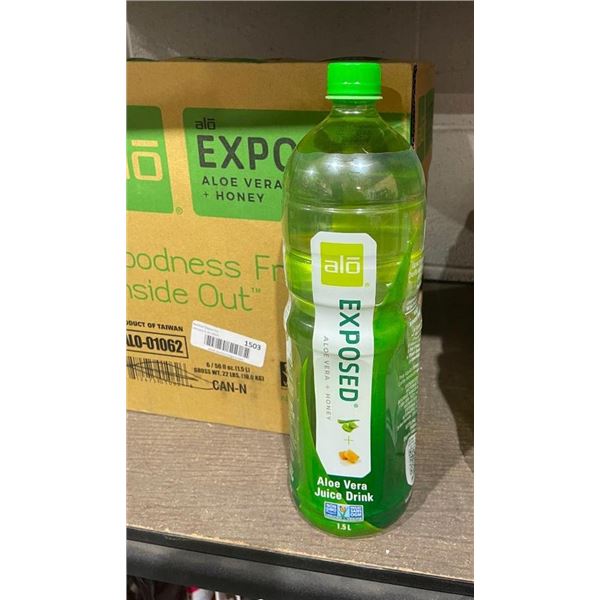 alo Exposed Alo & Honey Juice - Case of 6 x 1.5 L