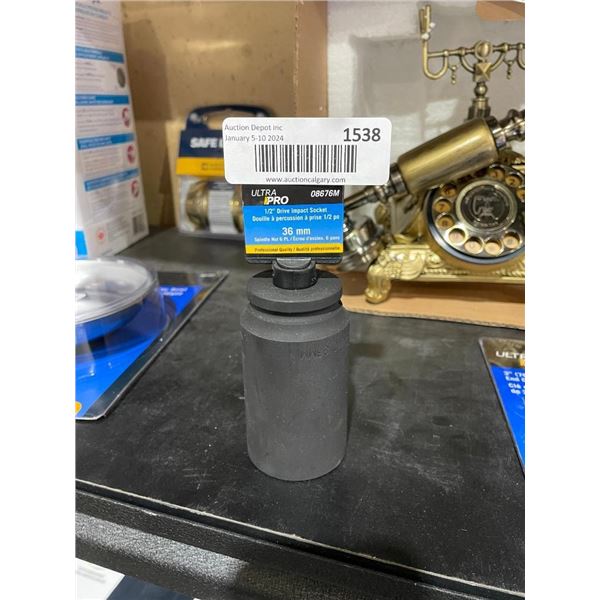 Ultra Pro 1/2" Drive Impact Socket 36mm