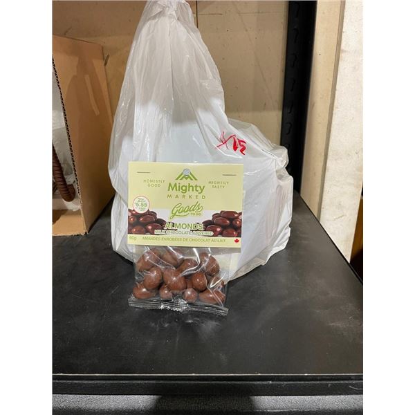 Mighty Marked Milk Chocolate Covered Almonds 60g x15