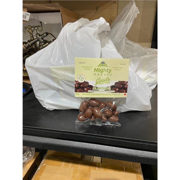 Mighty Marked Milk Chocolate Covered Almonds 60g x15