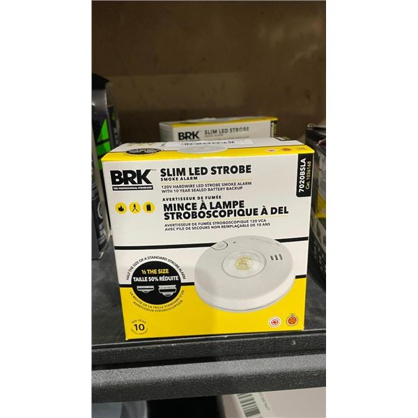 BRK Slim LED Strobe Smoke Alarm