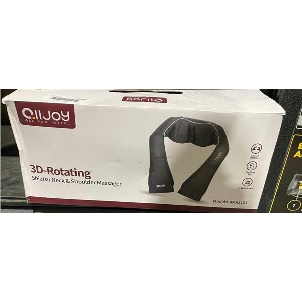 AllJoy 3D Rotating Shiatsu Neck & Shoulder Massager