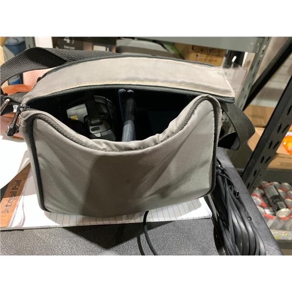 Pentax SF10 SLR film camera with carrying bag