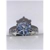 Image 3 : Ladies Brilliant Cut 1.0 Carat Solitaire Bezel Set Engagement Ring
