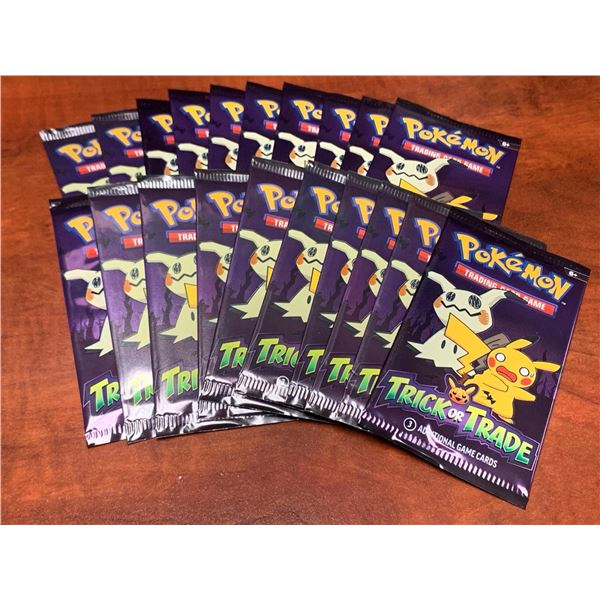 Pokemon Trick or trade Game Cards - LOT of 20 packs