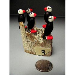 Bone carving of a walrus (2)