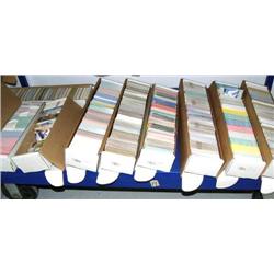 Lot of collector's cards of baseball and football stars 1970's / 1980's / 1990's (71)