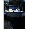 Image 18 : 20 Foot Cabin Cruiser. Bayliner. 1991 Fiberglass/Plastic Hull; gas powered 150 HP outboard engine Fo