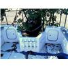 Image 6 : 20 Foot Cabin Cruiser. Bayliner. 1991 Fiberglass/Plastic Hull; gas powered 150 HP outboard engine Fo