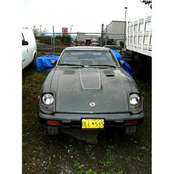 1982 Nissan 280ZX Turbo, VIN #JN1CZ04SXCZ627687, MI 28638, AT/PS/PB/Cruise/AM-FM-Cassette, car cover
