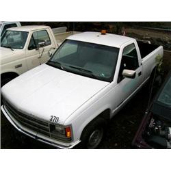 1993 Chevy 1/2 ton pick-up, 4x4, VIN #1GCEK14ZOPZ210375, AT/PS/PB/AM-FM/tool box, MI 101578 (27)