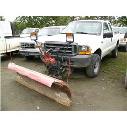 1999 Ford 1 ton pick-up, 4x4, extended cab, VIN #1FTSX3IL2XEB80268, MI 148365, AT/PS/PB/AM-FM/headac