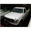 Image 2 : 1997 Ford 1 ton pick up, 4x4, VIN #1FTHF36GOVEB57591, MI 119621, AT/PS/PB/AM-FM/7' 6" western plow (