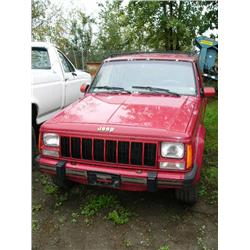 1989 Jeep Cherokee Wagon, 4x4, VIN #1J4FJ78L1KL407030, MI 178319, AT/PS/PB/AM-FM-cassette/PW/PL (20)