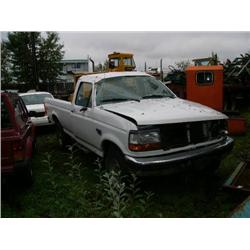 1997 Ford 3/4 ton pick-up, 4x4, VIN #3FTHF26FOVMA38020, MI ?, AT/PS/PB, wrecked/diesel Reconstructed