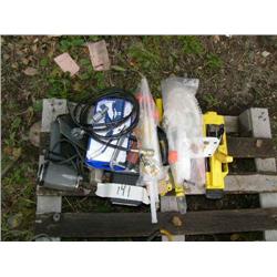 Nail gun; ratchet gun; drill bits; miscellaneous items (75)