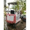 Image 4 : Excavator/Dozer, Takeuchi, MDL TB015, serial # 1153787, runs, hours 1966 (73)