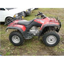 2002 Honda Rancher ATV, 4x4 (2)